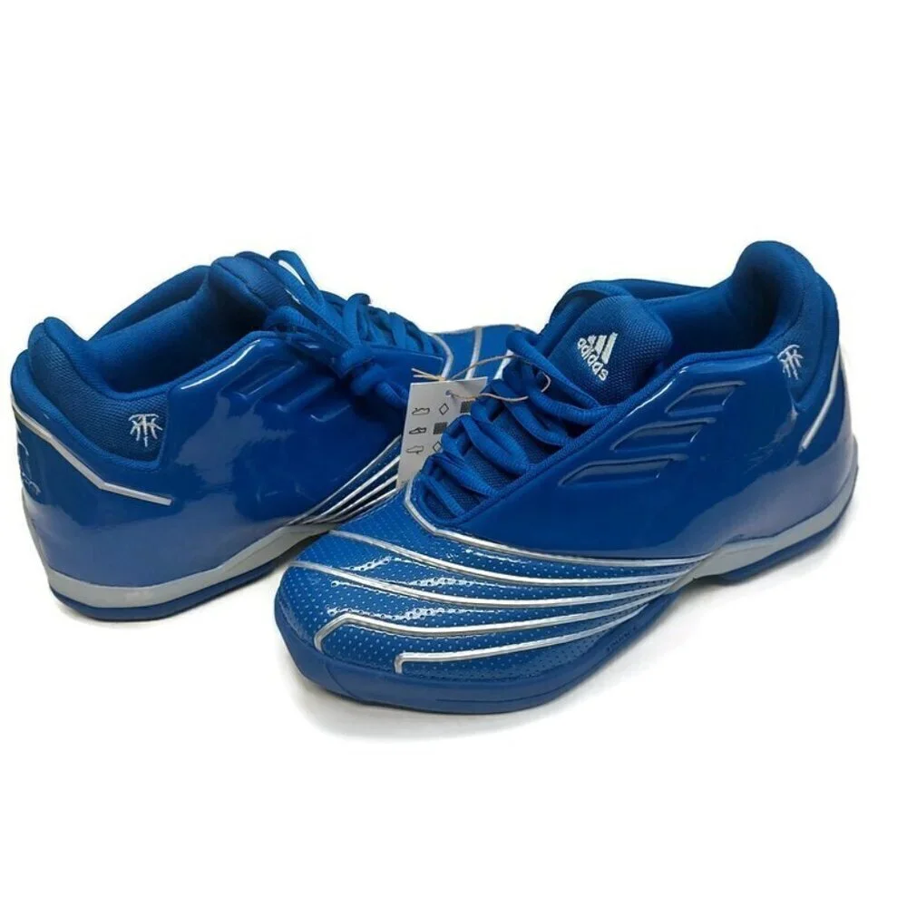 Adidas TMAC 2 Restomod Evo All Star Game Basketball Shoes Size 7.5 Blue FX4064